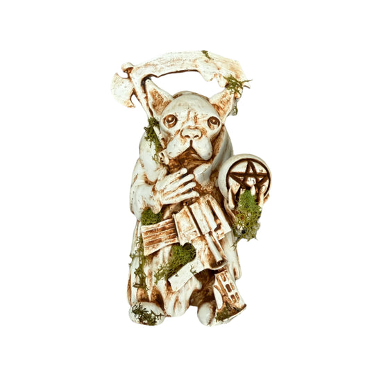 6" Reaper Statue – Moss Tan/White